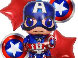 Captain America 5pcs Balloons