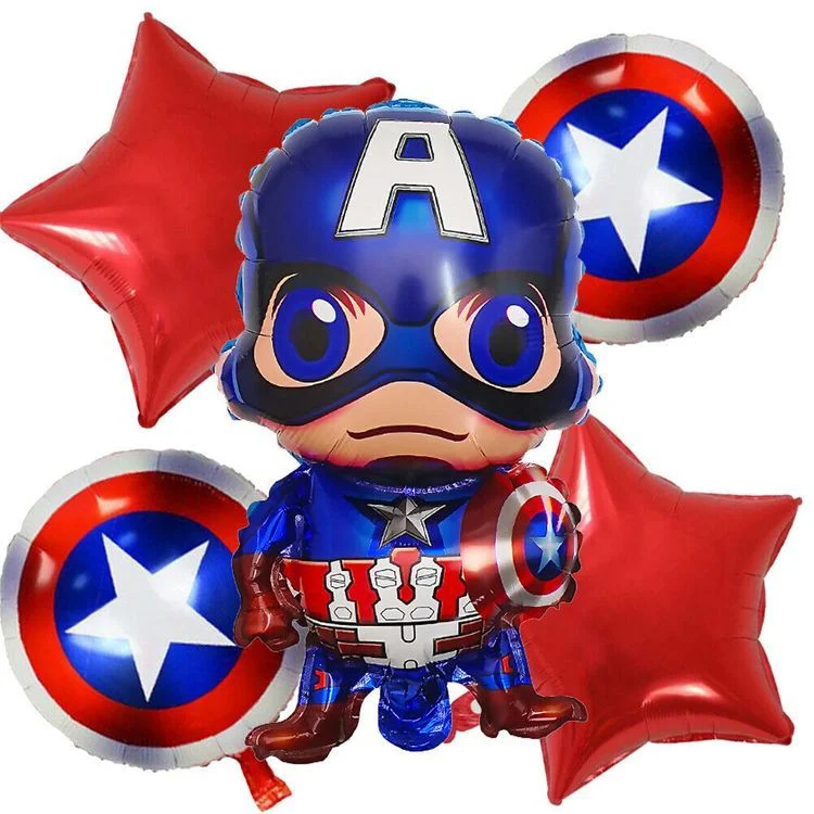 img-20230821-wa0054 Captain America 5pcs Balloons