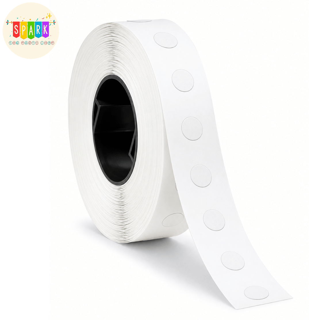 Balloon glue dots