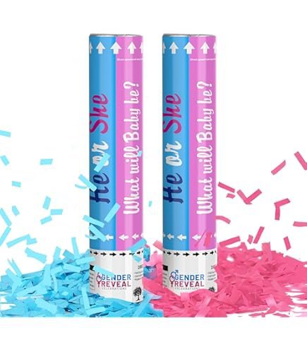 Gender Reveal Party Popper