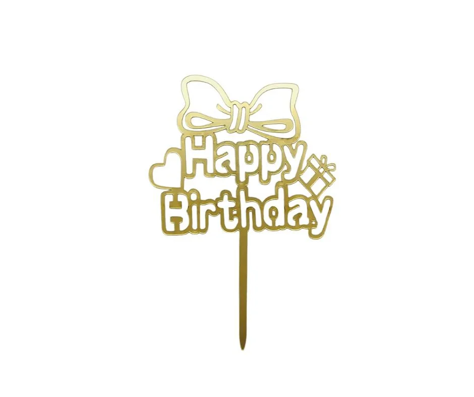 Happy Birthday Cake topper