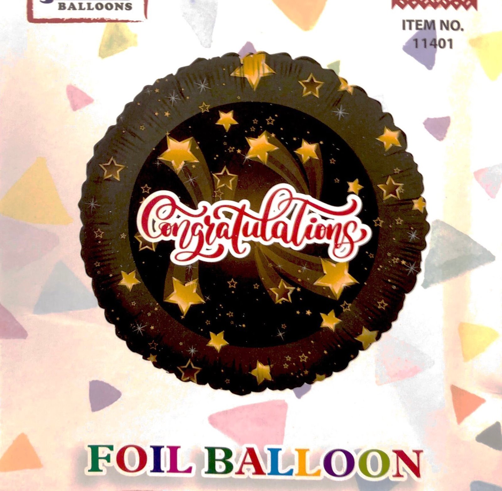 Congratulation Single Foil Balloon