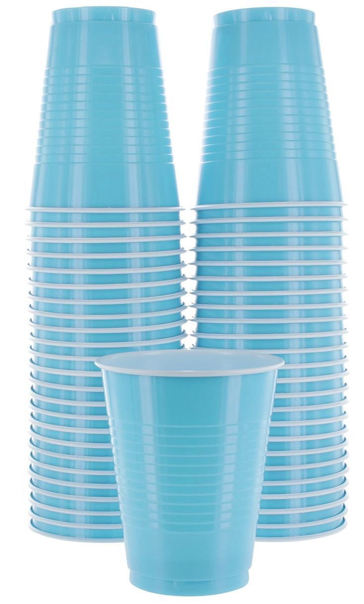 Blue Party Cups