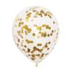 Confetti Balloon Gold