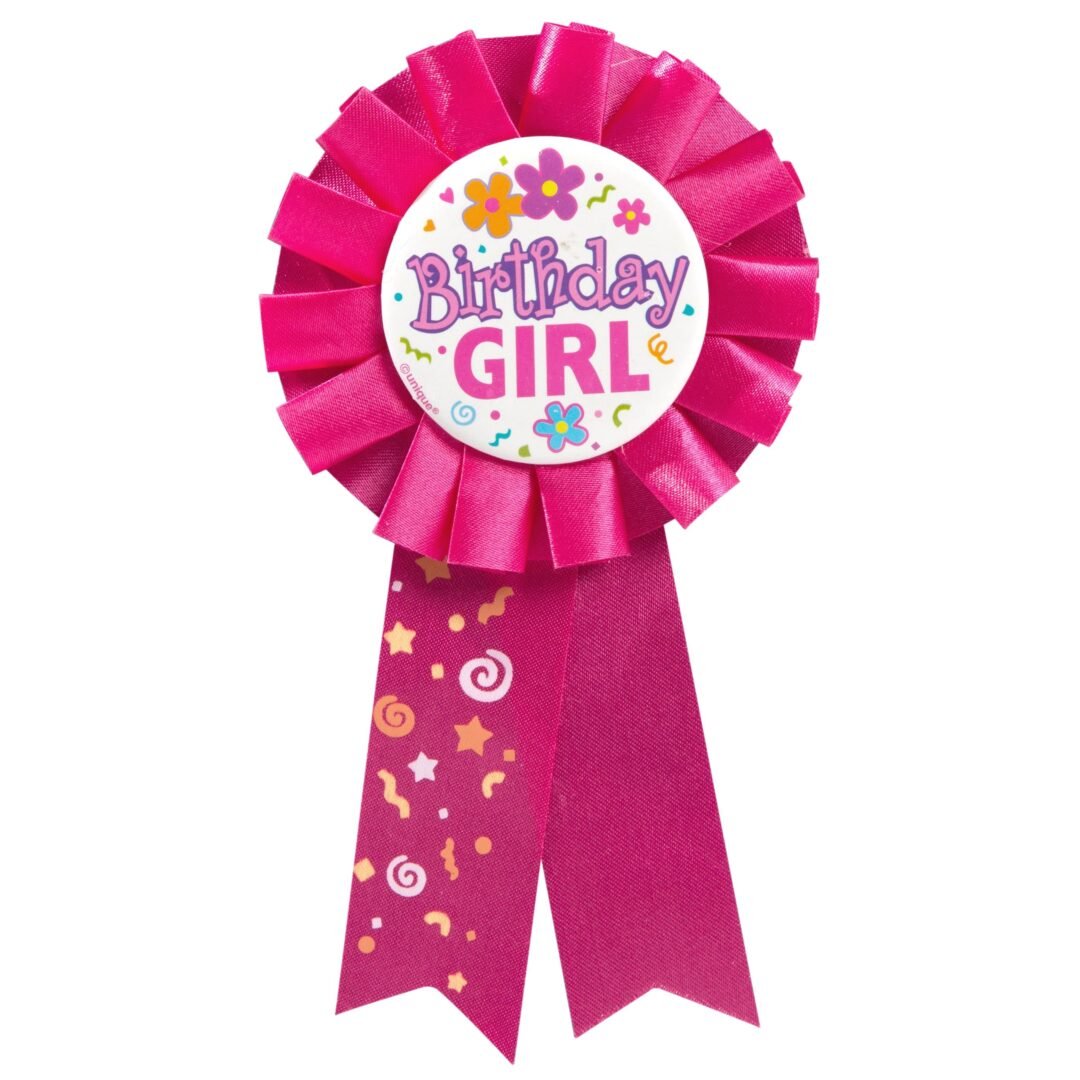 Birthday girl badge