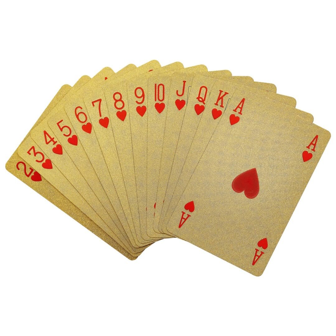 Golden Playing Cards