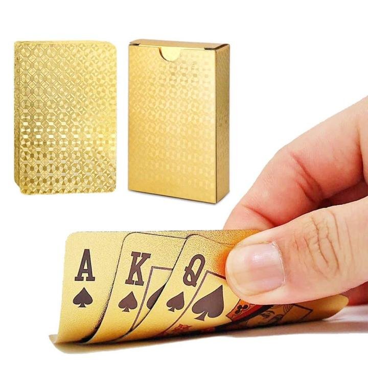 Golden Playing Cards