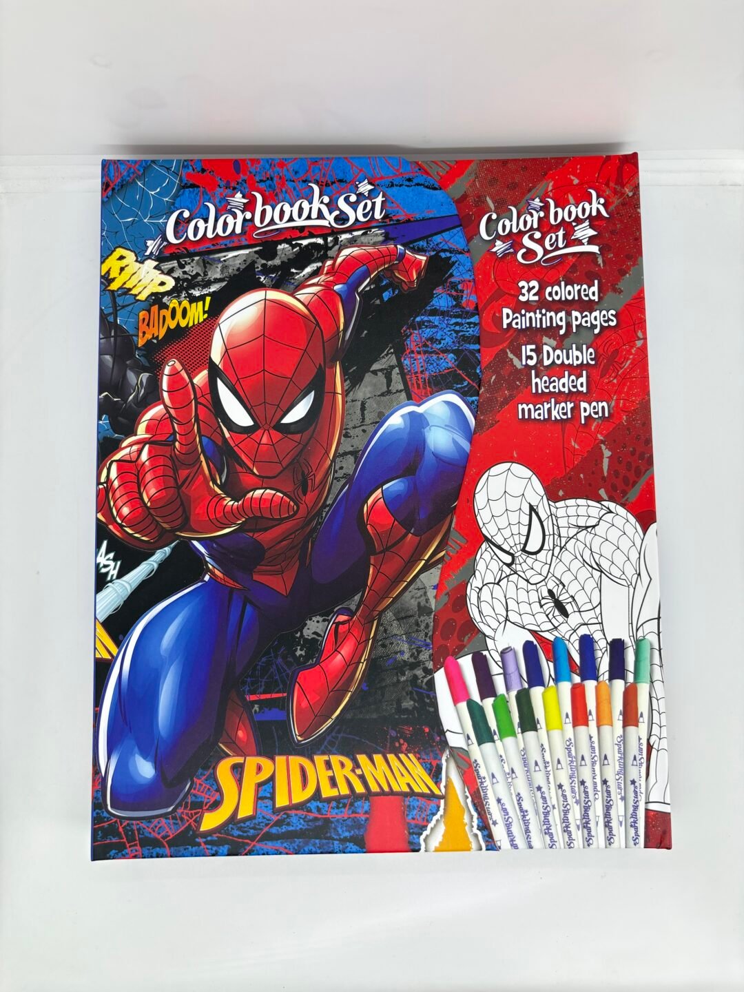 img_5288 Spider man coloring book set