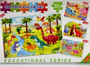 Cartoon Puzzles Set