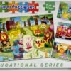 Cartoon Puzzles Set