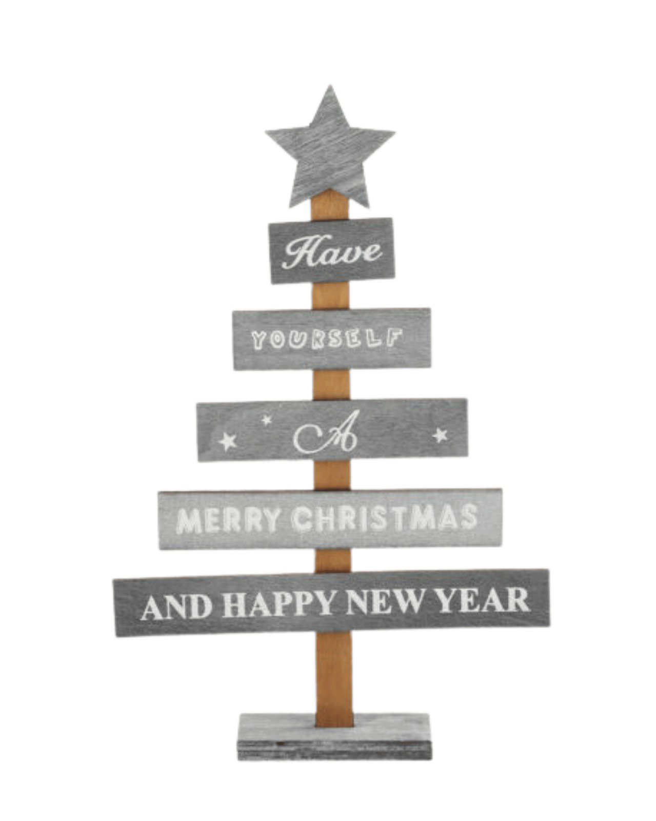 Christmas Wooden signage tree
