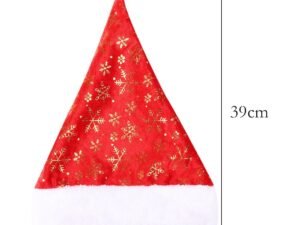 img_1313 Snowflake Print Christmas Hat