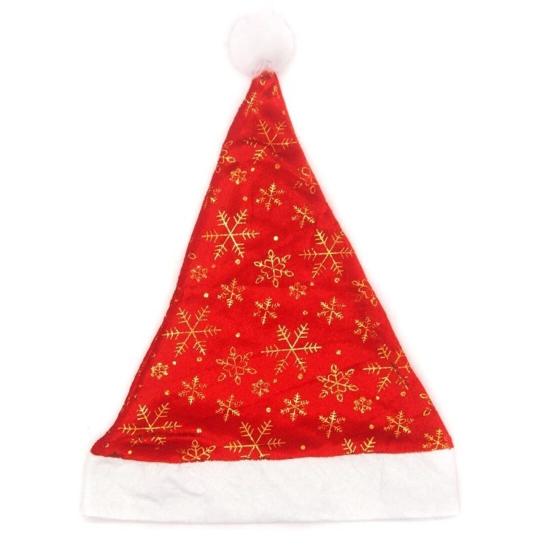 img_1314 Snowflake Print Christmas Hat