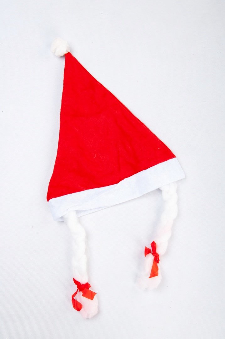 img_1320 Christmas Hat with Braids