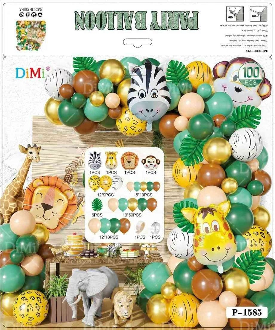 Animal Theme Birthday Set