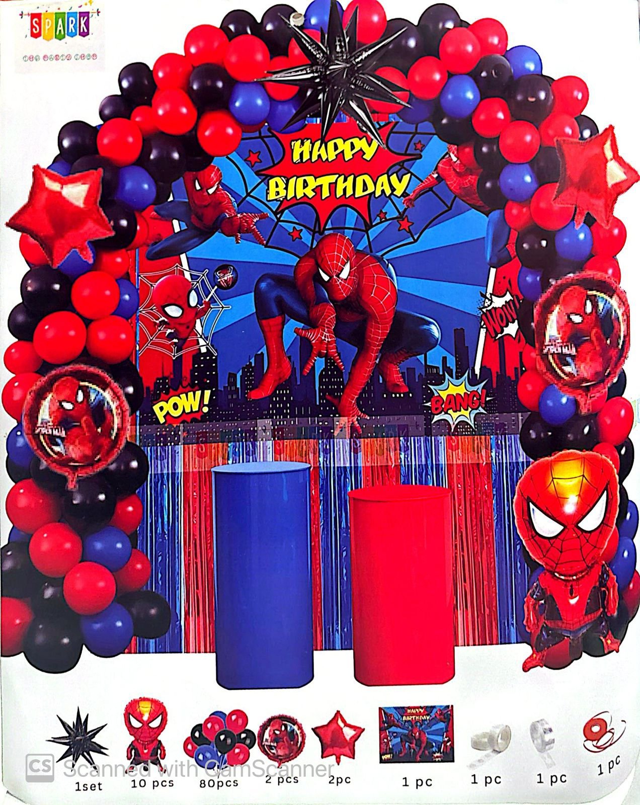Spiderman Theme Set