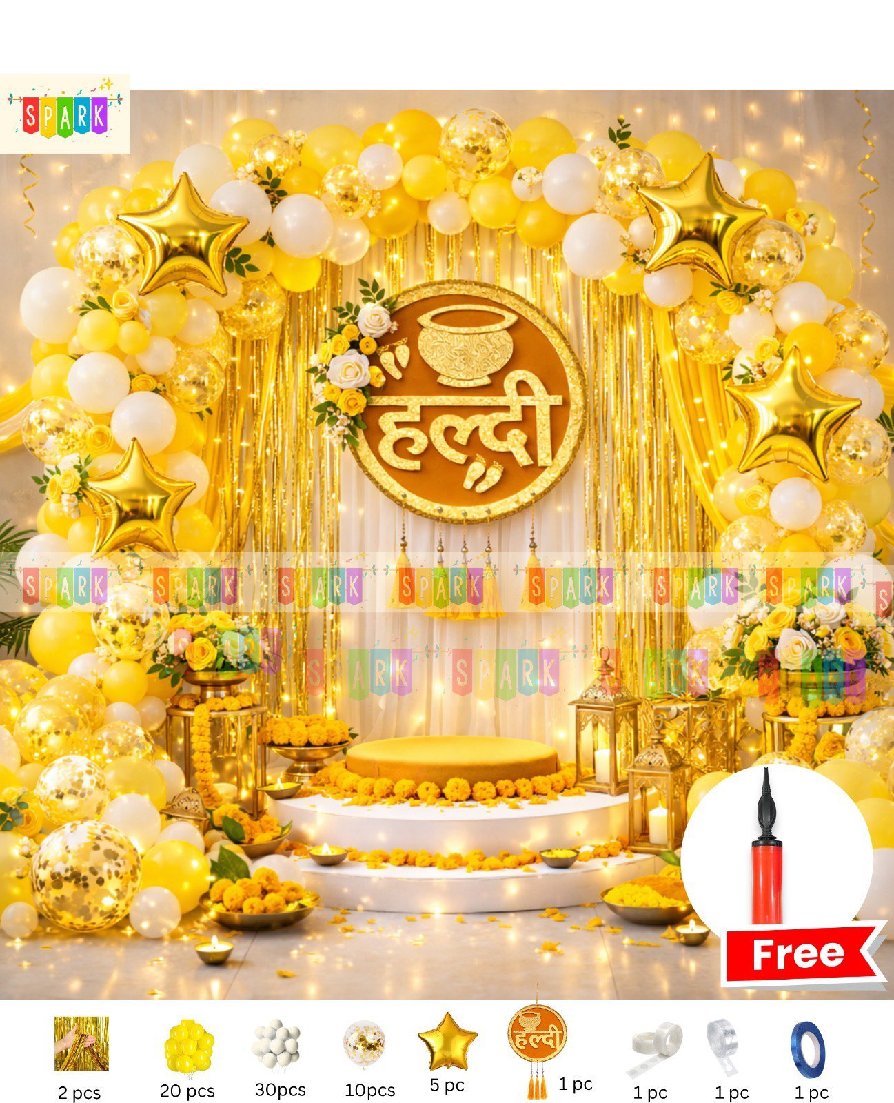 Haldi Theme Set