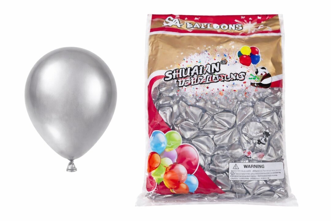 Silver Metallic Balloons