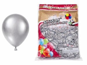 Silver Metallic Balloons