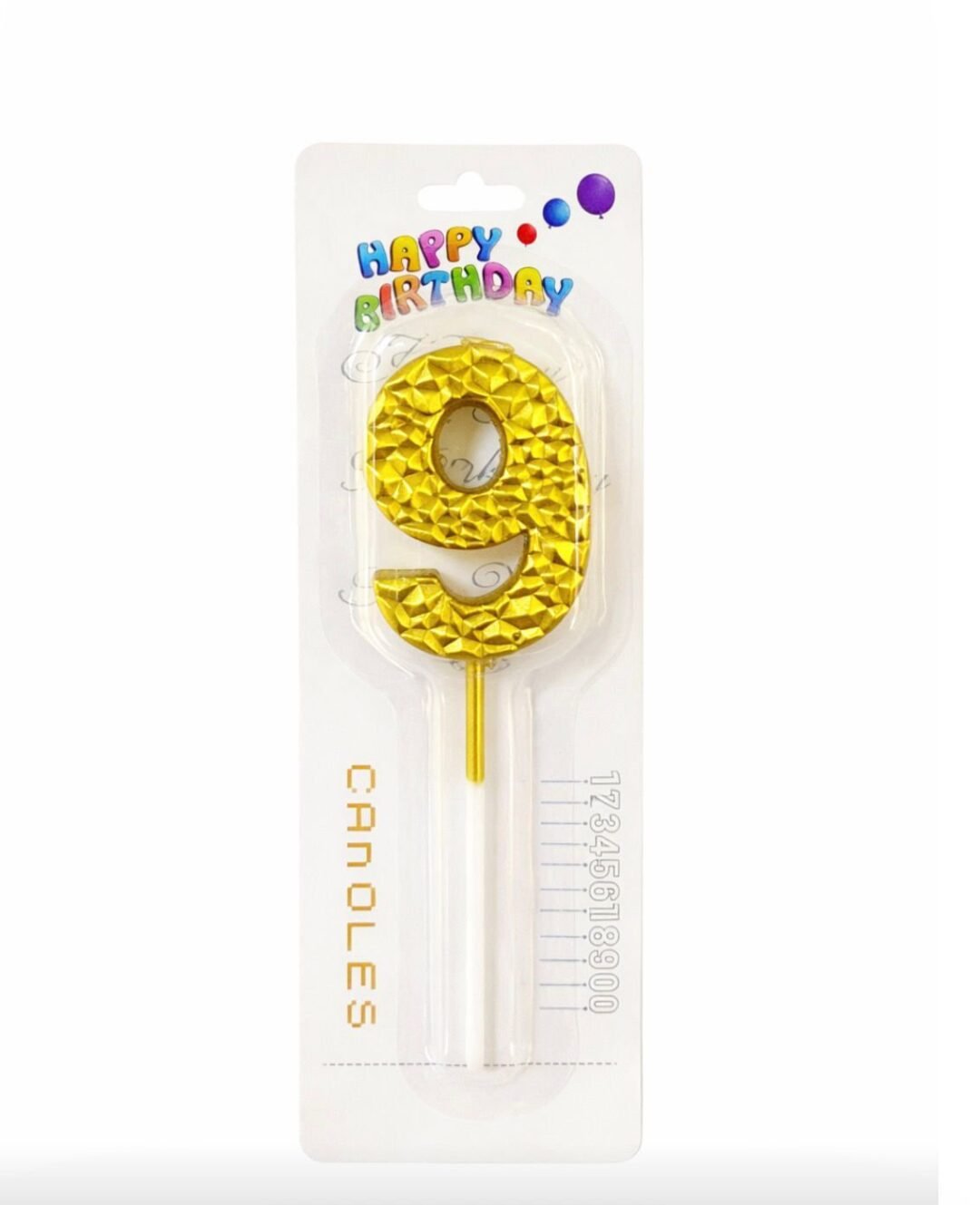 Big Number Candle-9