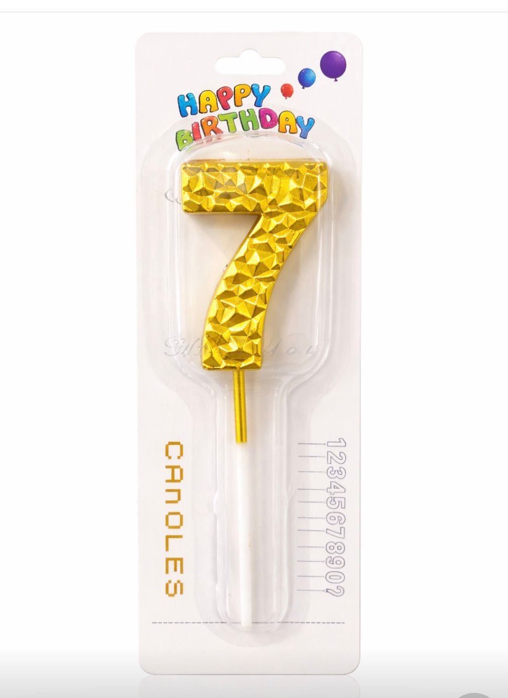 Big Number Candle-7