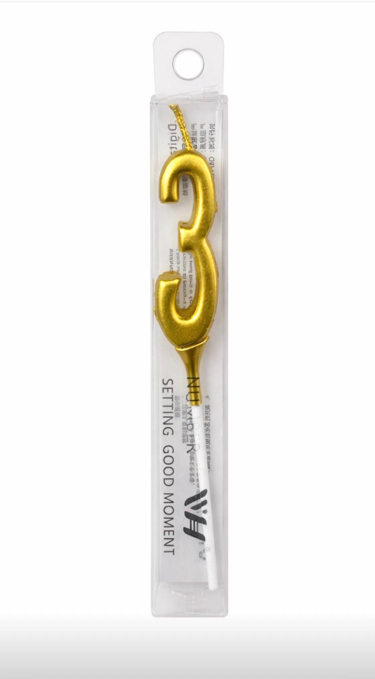 Small Number Candle-3