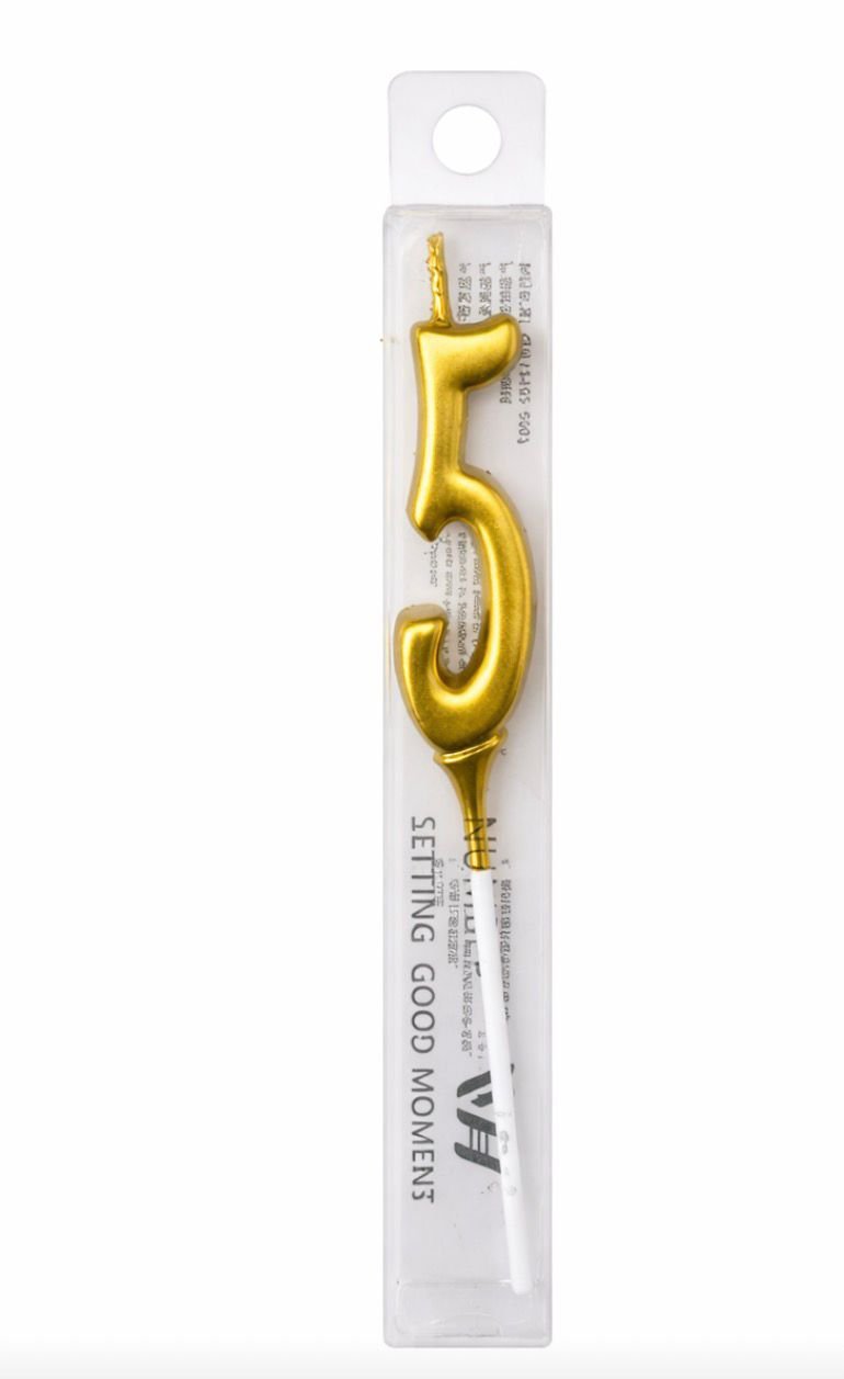 Small Number Candle-5