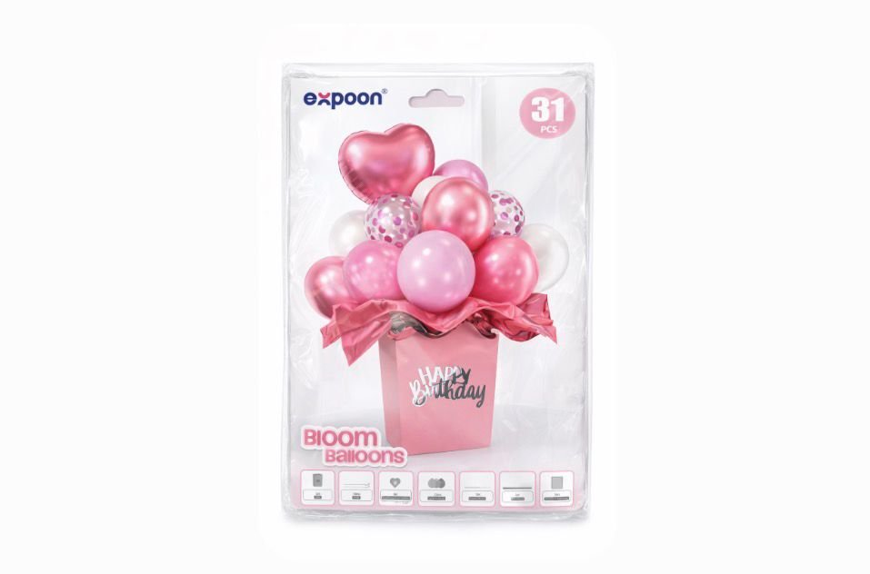 Balloons Bouquet Basket