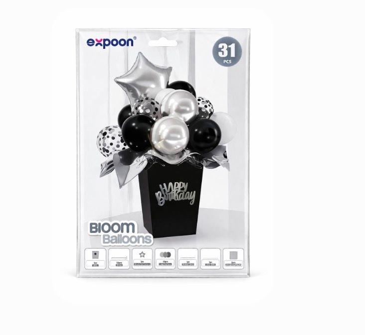 Balloons Bouquet Basket