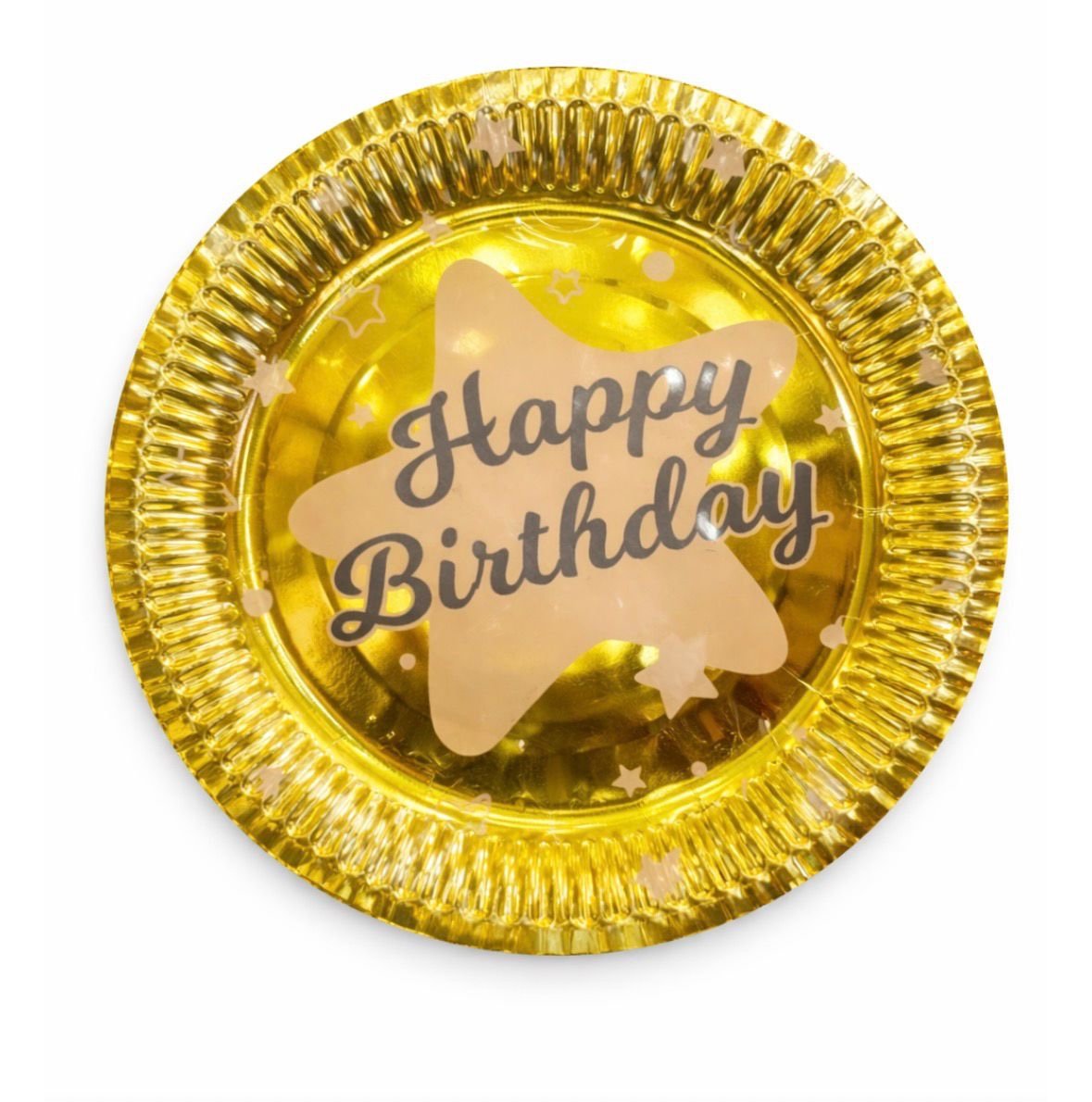 Happy Birthday printed plates