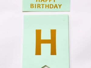 Birthday Flag banner
