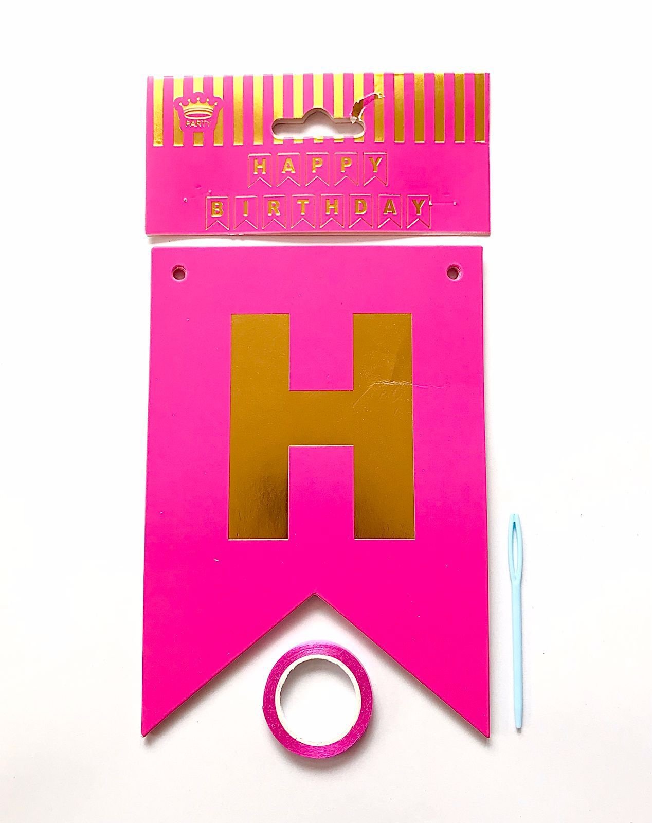 Birthday Flag Banner