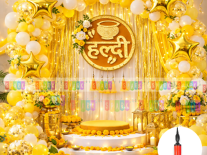Haldi Decoration Set