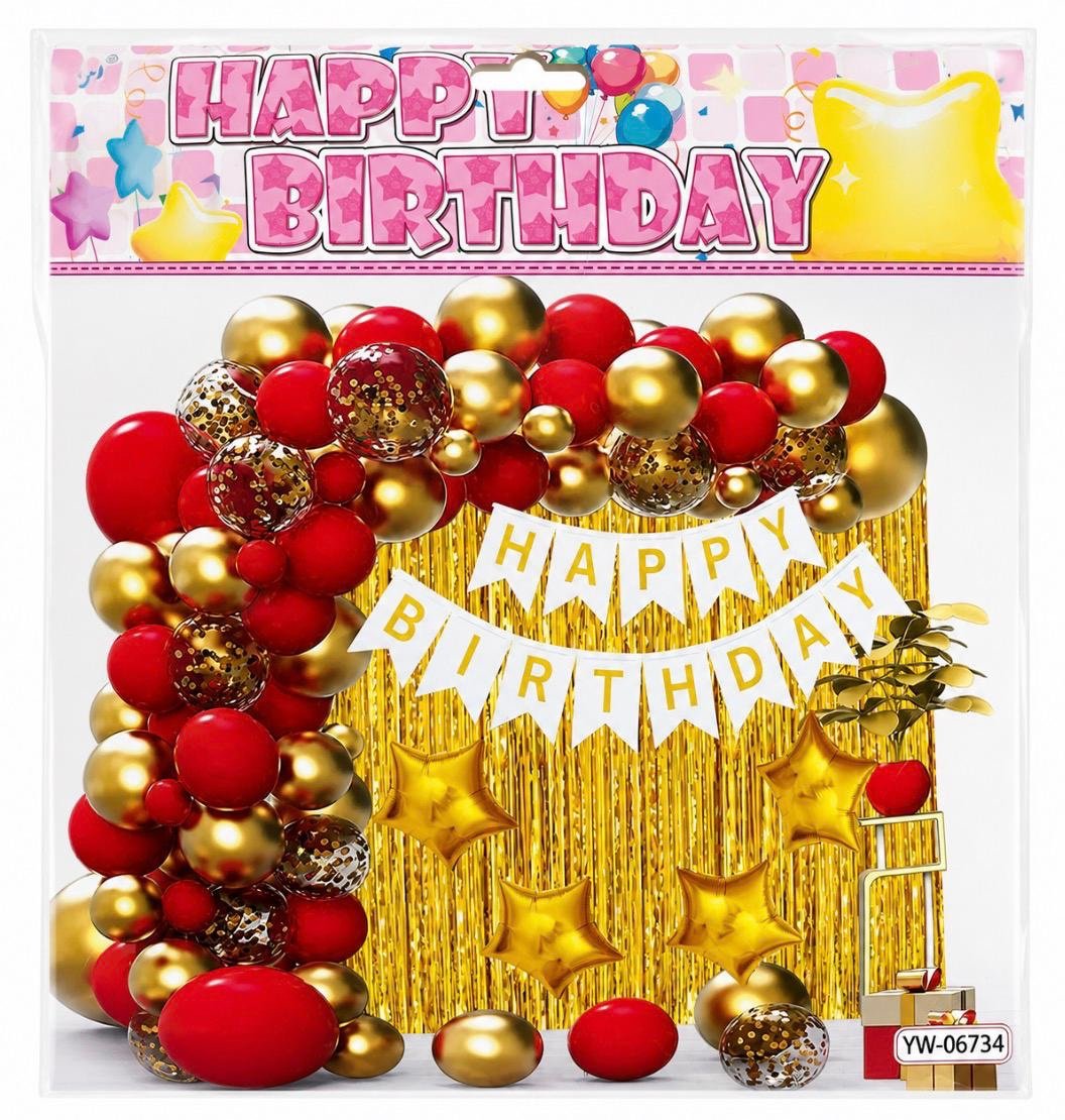 Elegant birthday set