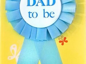 Sky-blue Dad to be Badge