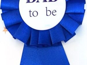 Navy-Blue Dad to be badge