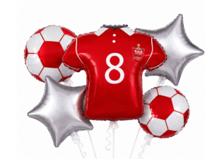 Football Jersey Foil Balloon Set (5 Pieces)