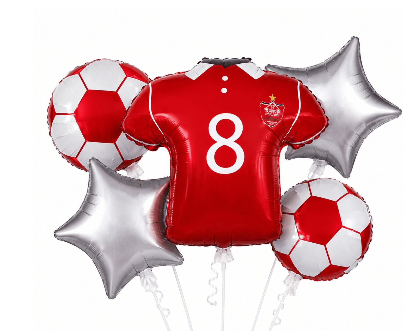Football Jersey Foil Balloon Set (5 Pieces)