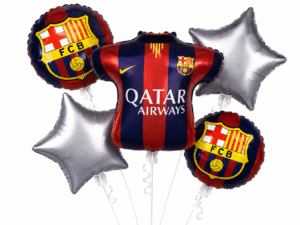 FC Barcelona Foil Balloon Set (5 Pieces)