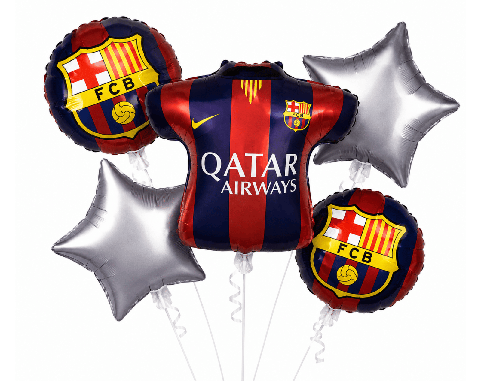 FC Barcelona Foil Balloon Set (5 Pieces)
