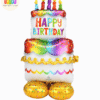 1050 (10) Giant Birthday Cake Foil Balloon Stand