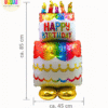 1050 (11) Giant Birthday Cake Foil Balloon Stand