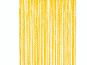 Curl Foil Curtain Yellow