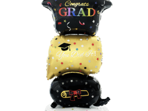 Giant Graduation Foil Balloon Stand