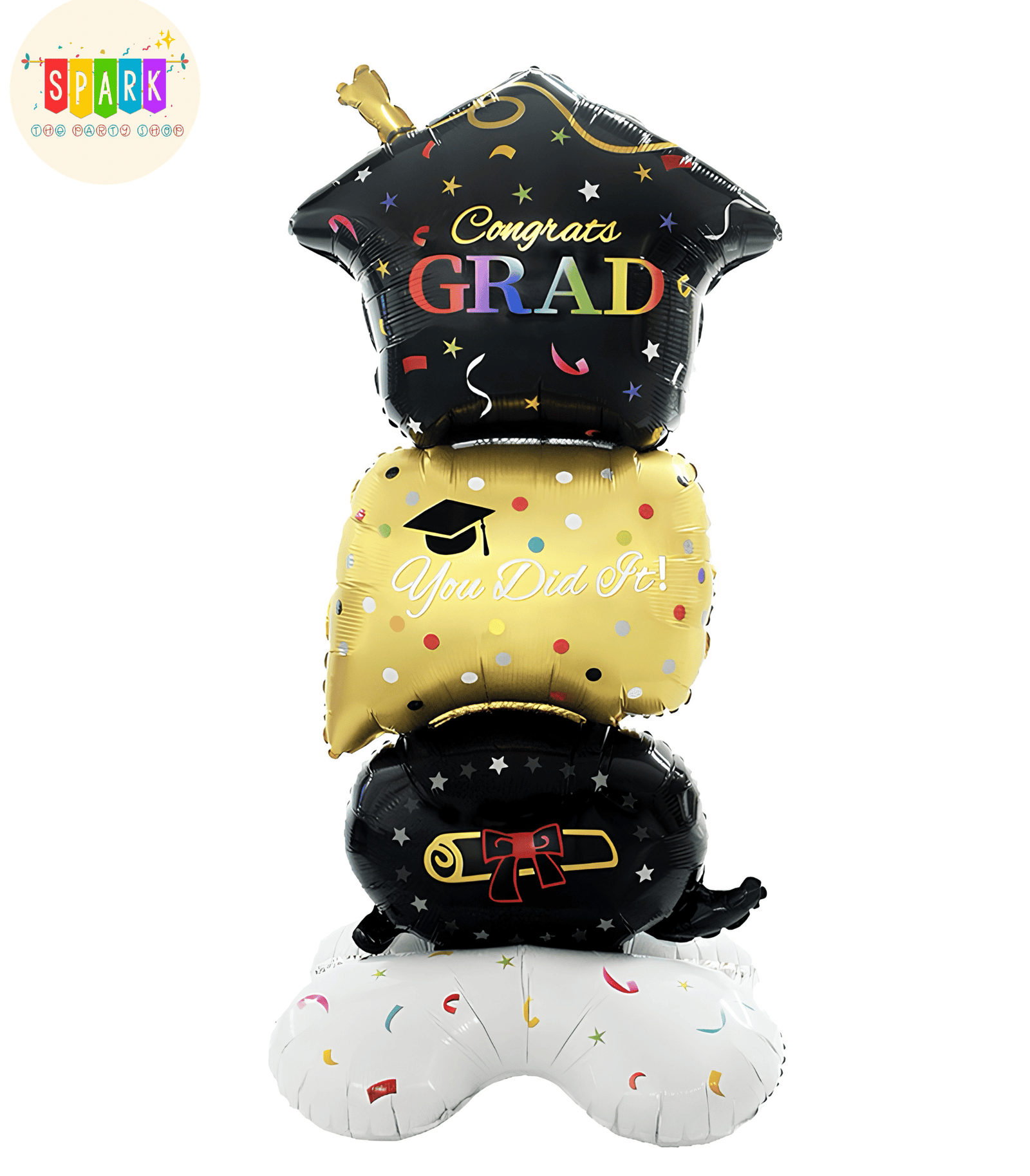 Giant Graduation Foil Balloon Stand