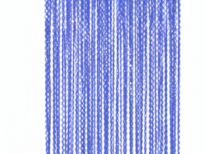Curl Foil Curtain Blue
