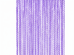 Curl Foil Curtain Purple