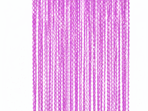 Curl Foil Curtains Pink
