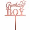 Birthday cake topper