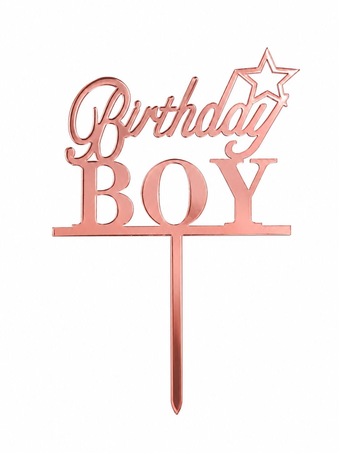 Birthday cake topper